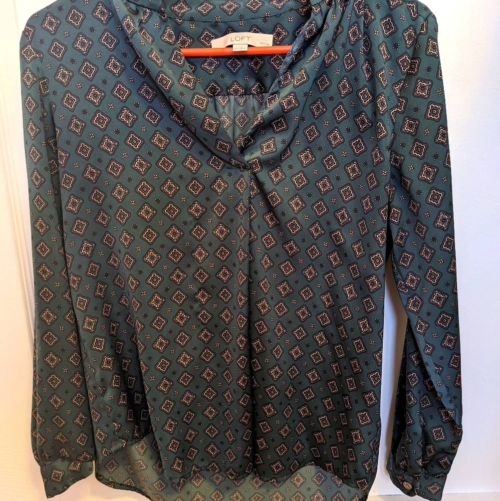 Loft Womens Blouse (Size Petite Small)